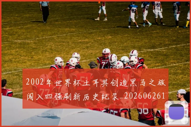 2002年世界杯土耳其创造黑马之旅闯入四强刷新历史纪录_20260626100246